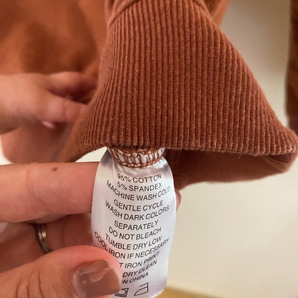 Gymreapers Heavyweight Core Skull Hoodie Brown Rust Men’s Soft Terry Cotton - Picture 3 of 5